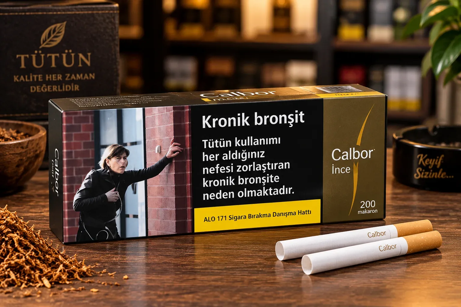 Calbor Makaron İnce paketli ürün görünümü